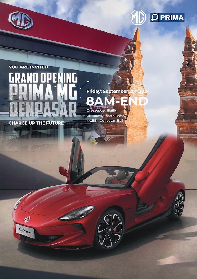 Grand Opening Prima MG Denpasar